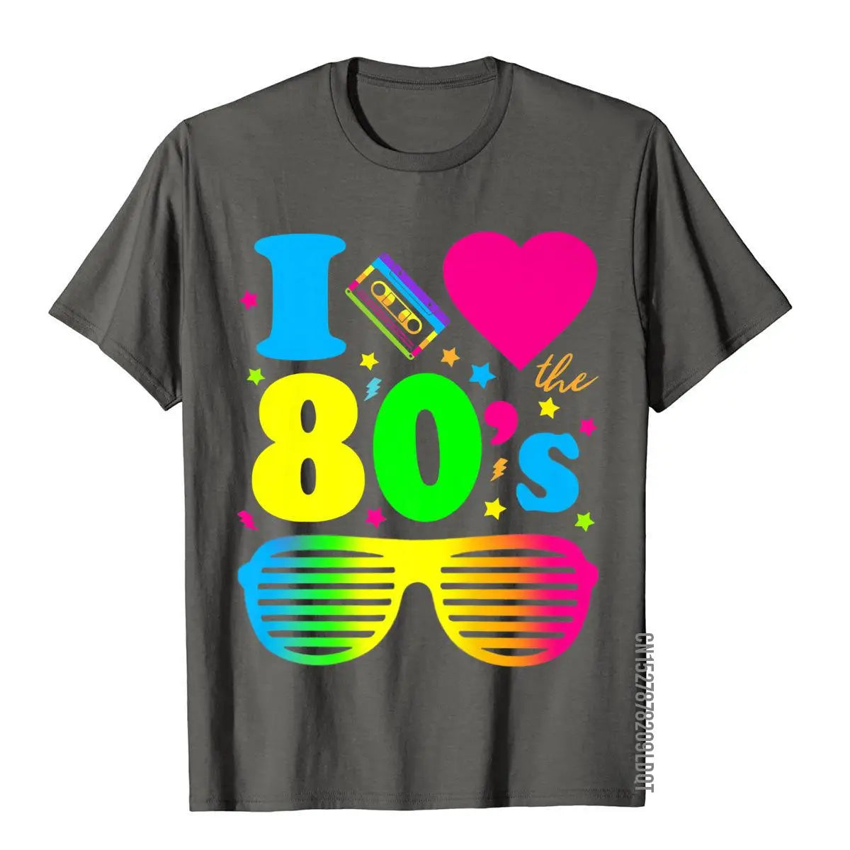 I Love the 80s T-Shirt – Funny Vintage Party Tee for Men - Image 3