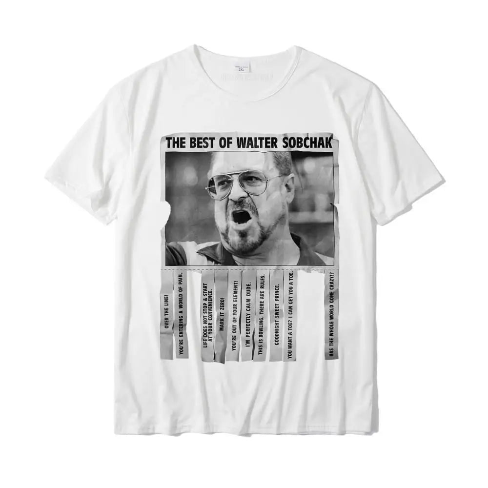 The Big Lebowski "Walter Sobchak Quotes" T-Shirt – Slim Fit Cotton Tee for Men - Image 12