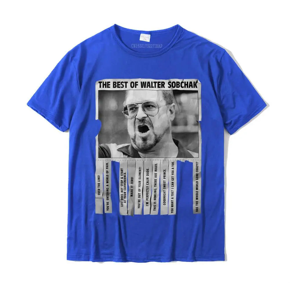 The Big Lebowski "Walter Sobchak Quotes" T-Shirt – Slim Fit Cotton Tee for Men - Image 6