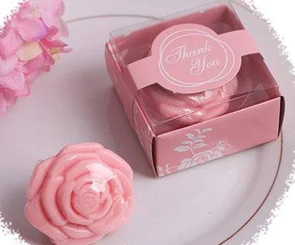Mini Rose Handmade Soap Gifts – 10PCS for Guests, Bridesmaids & Party Souvenirs - Image 7