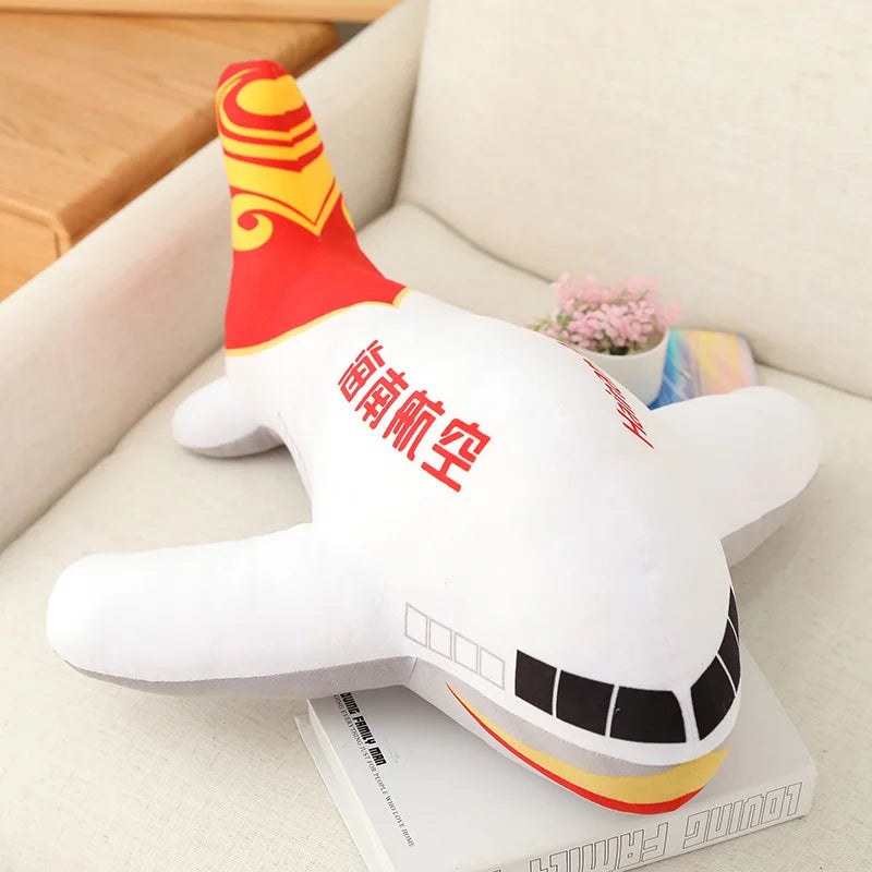 Large Size Simulation Airplane Plush Toys – 40cm, 60cm & 80cm Soft Aircraft Cushions - Image 7