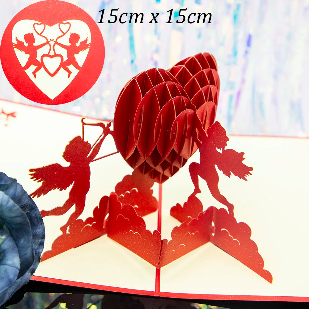 3D Pop-Up Love Card – Romantic Gift for Wife or Girlfriend - Image 36