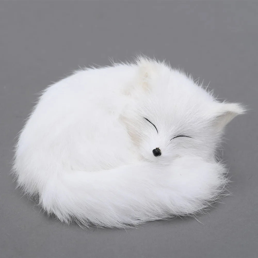 Pretty Little Cute Foxy Toy – Sleeping Fox Plush for Home Decor & Kids’ Gift - Image 8