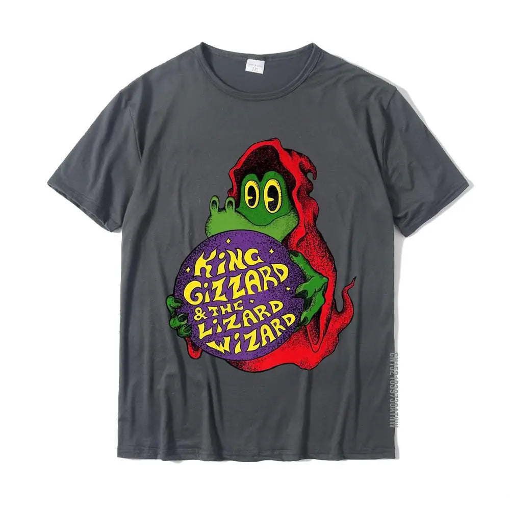 King Gizzard the Lizard Wizard T-Shirt – Funny Graphic Tee for Fans & Music Lovers - Image 5