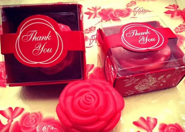 Mini Rose Handmade Soap Gifts – 10PCS for Guests, Bridesmaids & Party Souvenirs - Image 9