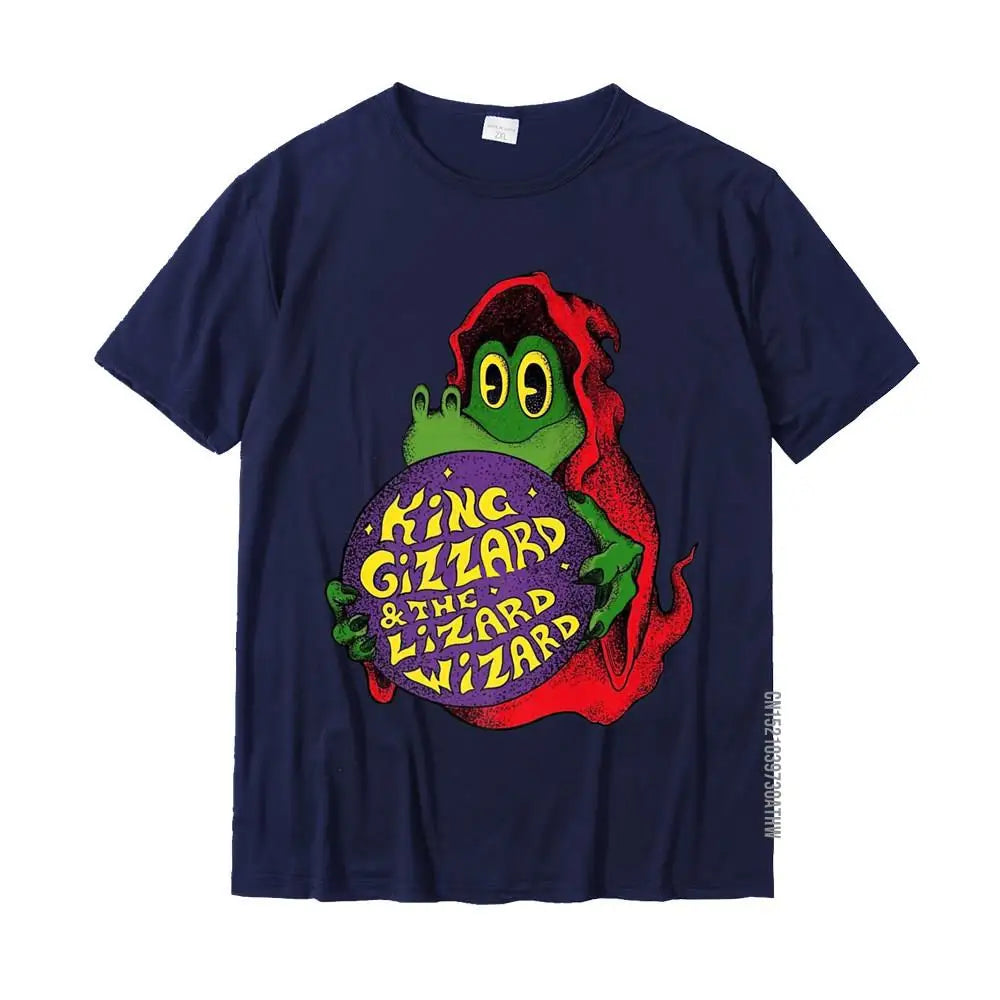 King Gizzard the Lizard Wizard T-Shirt – Funny Graphic Tee for Fans & Music Lovers - Image 9