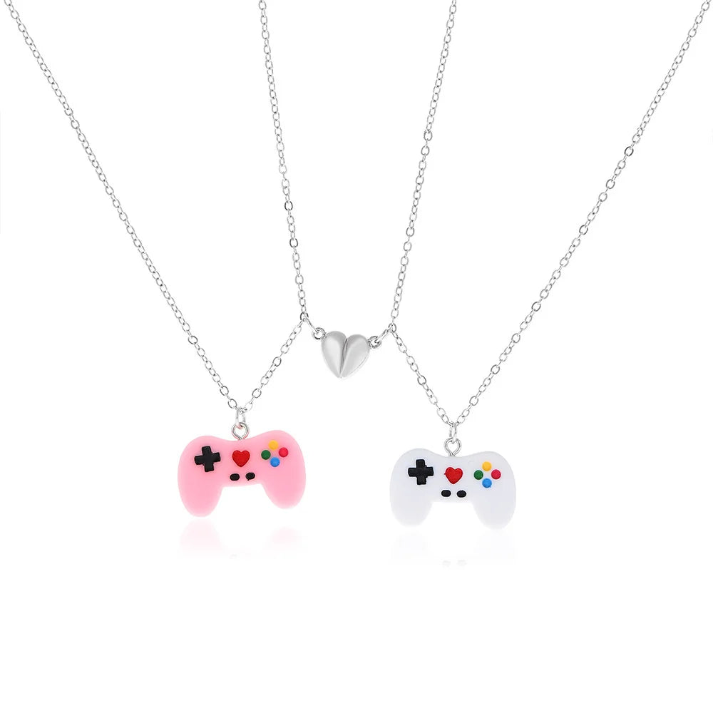 I Love You Best Friends Couple Necklace – Puzzle BFF, Key & Lock, Tai Chi Heart Pendants - Image 33