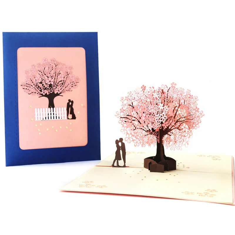 Hot 3D Creative Card – Valentine's Day, Wedding Invitation & Thank You Card - Image 10