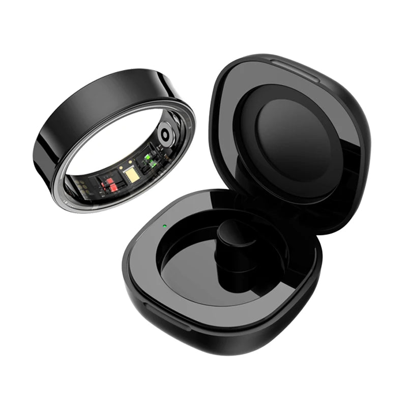 R09 Smart Ring – Health Monitoring Smart Wearable with Charging Case for Men & Women - Image 7