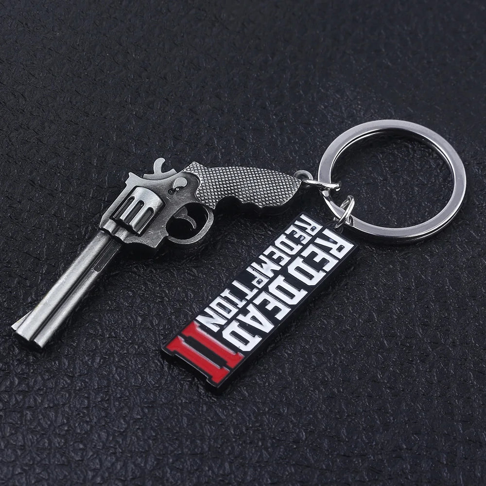 RDR2 Arthur Morgan Revolver Keyring - Image 6