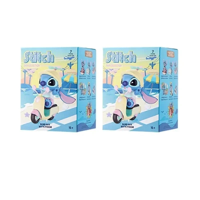 8cm Lilo & Stitch Anime Figures – Stitch Trip Collection Blind Box Mystery Doll Ornament - Image 14
