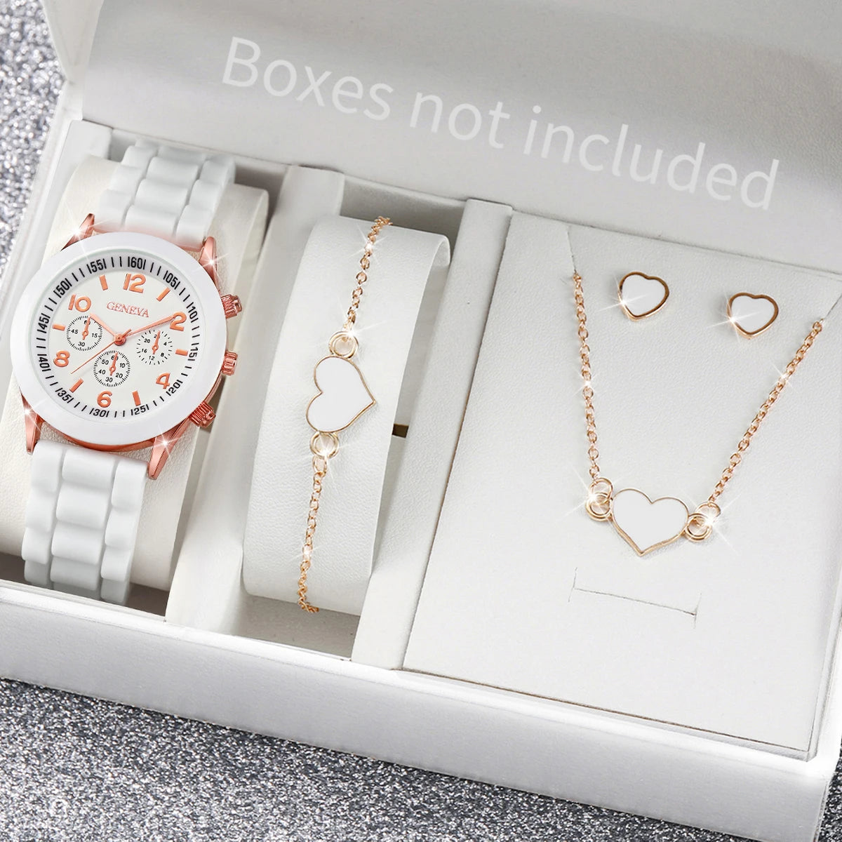 Women’s Fashion Quartz Watch Set - Image 2