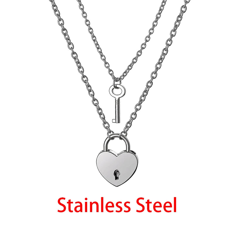 I Love You Best Friends Couple Necklace – Puzzle BFF, Key & Lock, Tai Chi Heart Pendants - Image 8