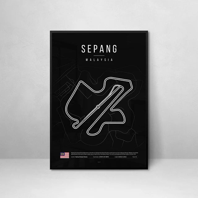 ROSHK F1 World Race Track Canvas Print – Modern Wall Art Poster for Racing Fans - Image 24