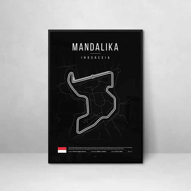 ROSHK F1 World Race Track Canvas Print – Modern Wall Art Poster for Racing Fans - Image 14
