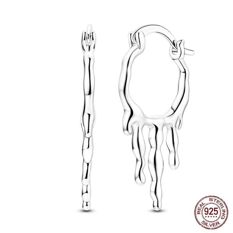 New 925 Sterling Silver Tassel Earrings – Love Heart, Star, Moon, Dragonfly & Tulip Designs - Image 22