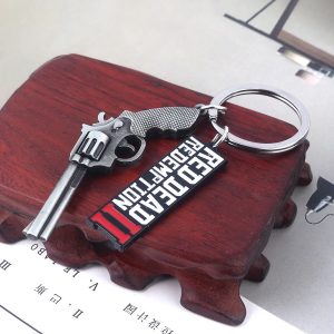 RDR2 Arthur Morgan Revolver Keyring