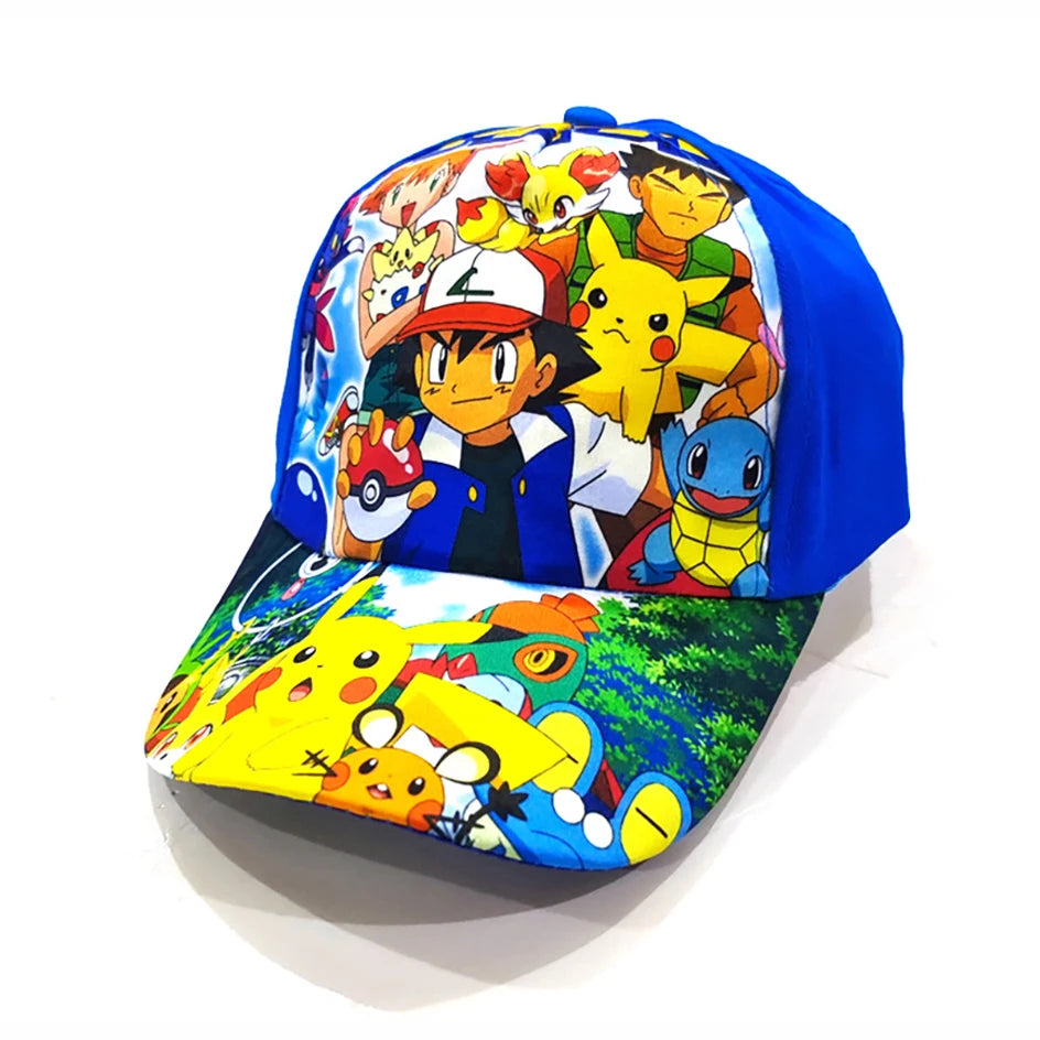 Pokémon Pikachu Baseball Cap – Kawaii Anime Sunhat for Kids, Outdoor Play & Birthday Gifts - Image 2