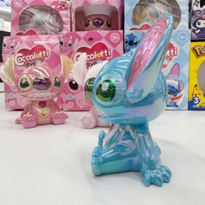 Coccolotti Stitch & Angel Keychain Plating Blind Box – Glowing Customized Surprise Gift - Image 6