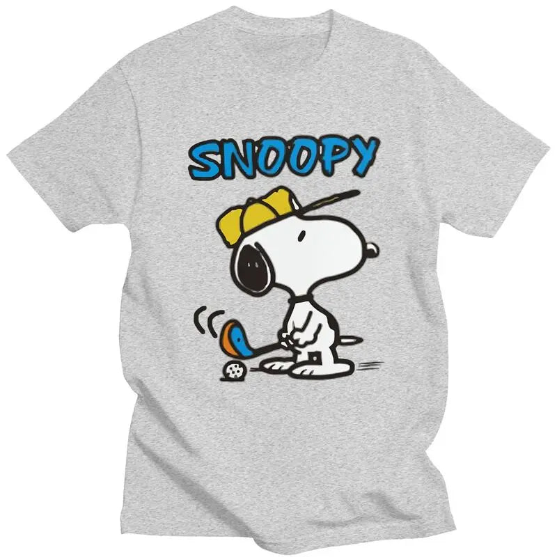 Snoopy Golf T-Shirt – Men’s Short Sleeve Urban Graphic Tee - Image 14