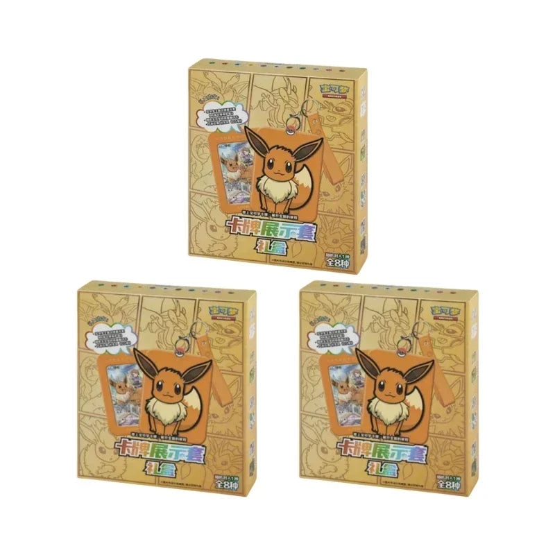 100% Original Eevee Pokémon TCG Box – Simplified Chinese Version Trading Card Game Set - Image 12