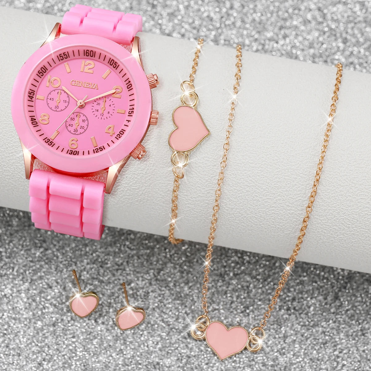 Women’s Fashion Quartz Watch Set - Image 14