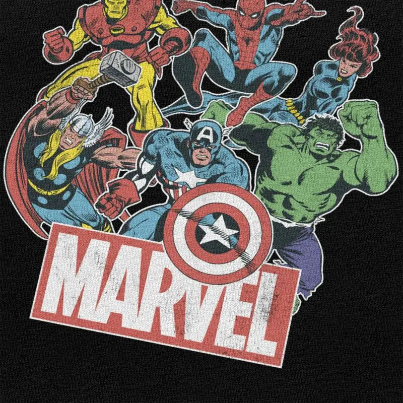 Hulk Classic Avengers T-Shirt – 100% Cotton Short Sleeve Tee for Men - Image 4
