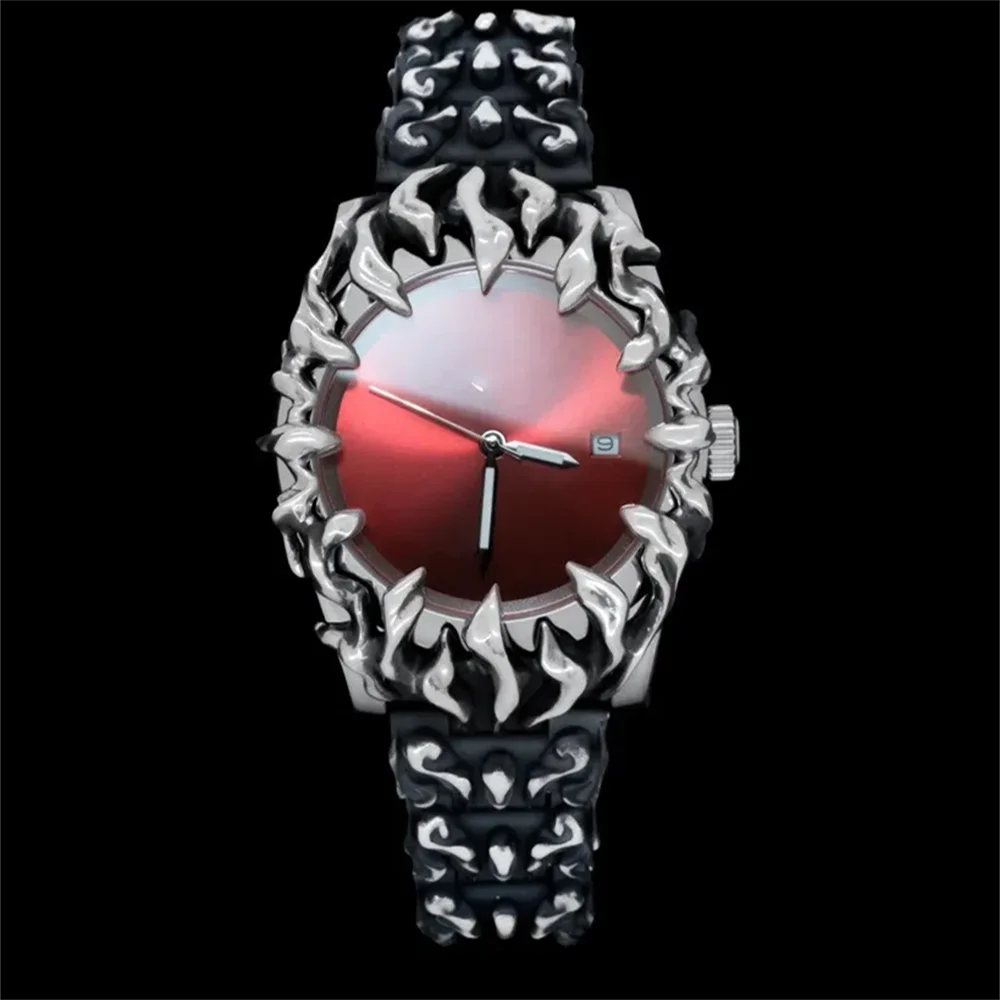 Retro Y2K Claw Watch – Alabaster-Style Fashion Timepiece with Unique Design - Image 9