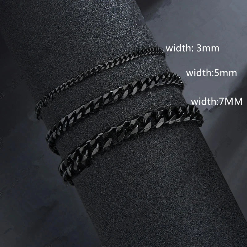 New Trendy Cuban Chain Men Bracelet - Image 6