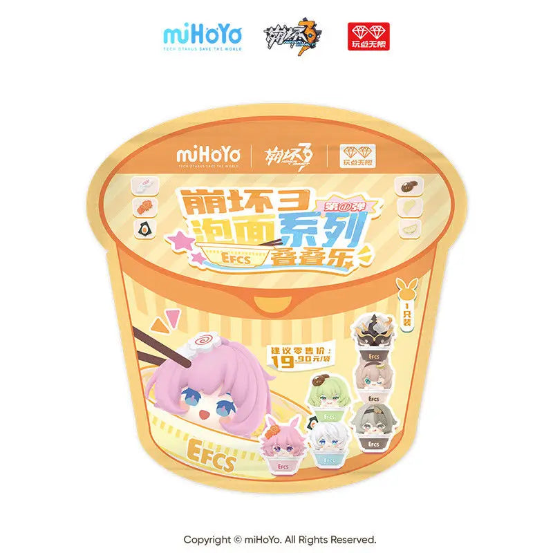 Honkai Impact 3 Blind Box – Instant Noodles Series Cute Figurine Model - Image 9