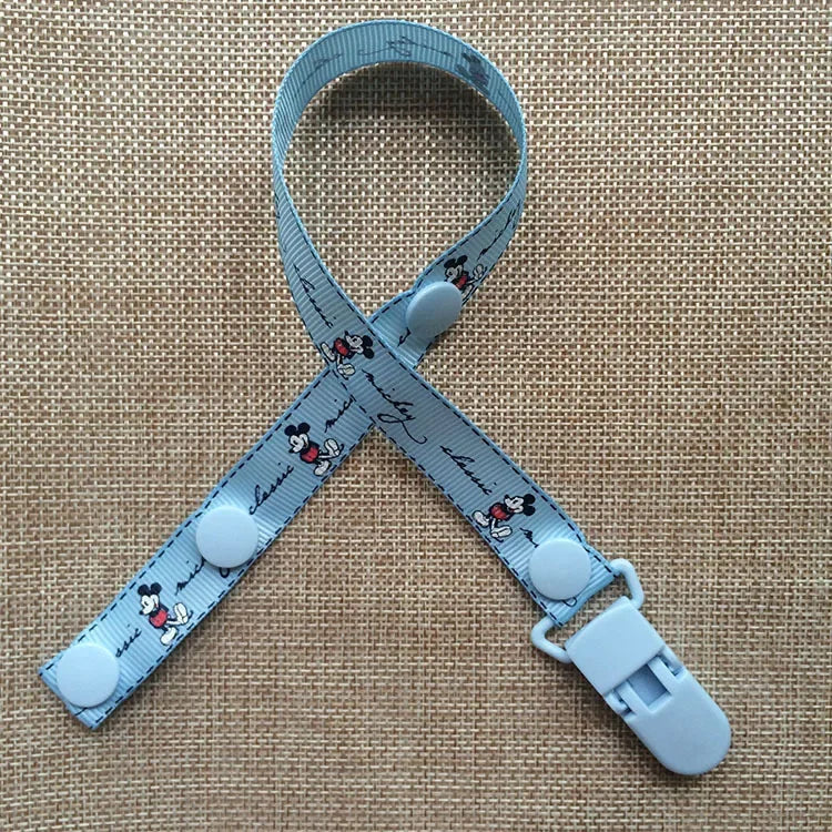 Disney Mickey Cartoon Baby Pacifier Clip – Soft & Comfortable Soothing Chain for Infants - Image 7