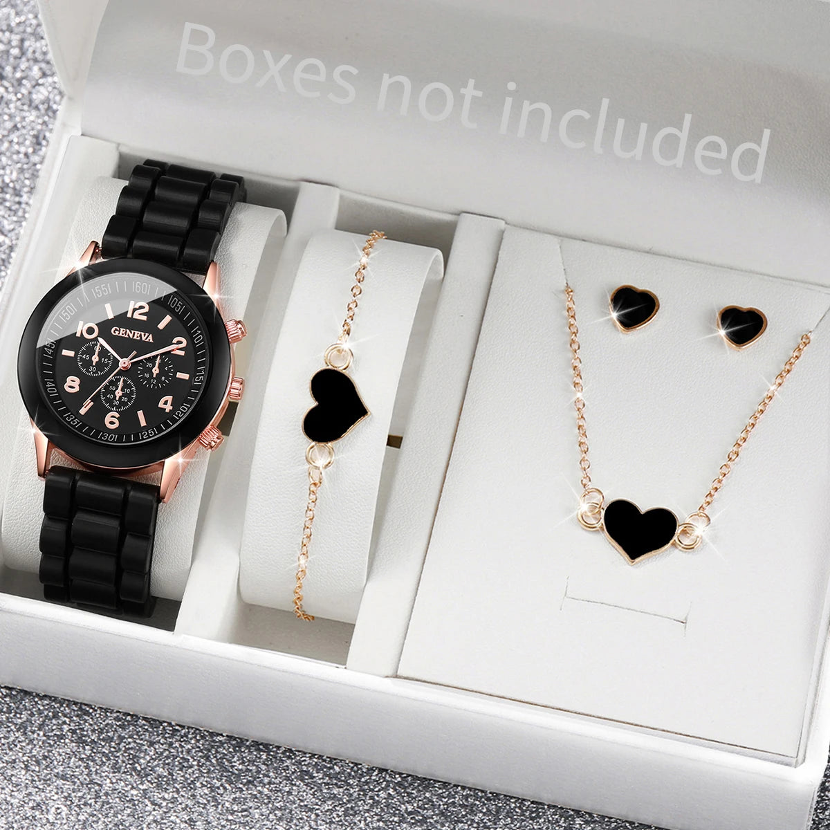 Women’s Fashion Quartz Watch Set