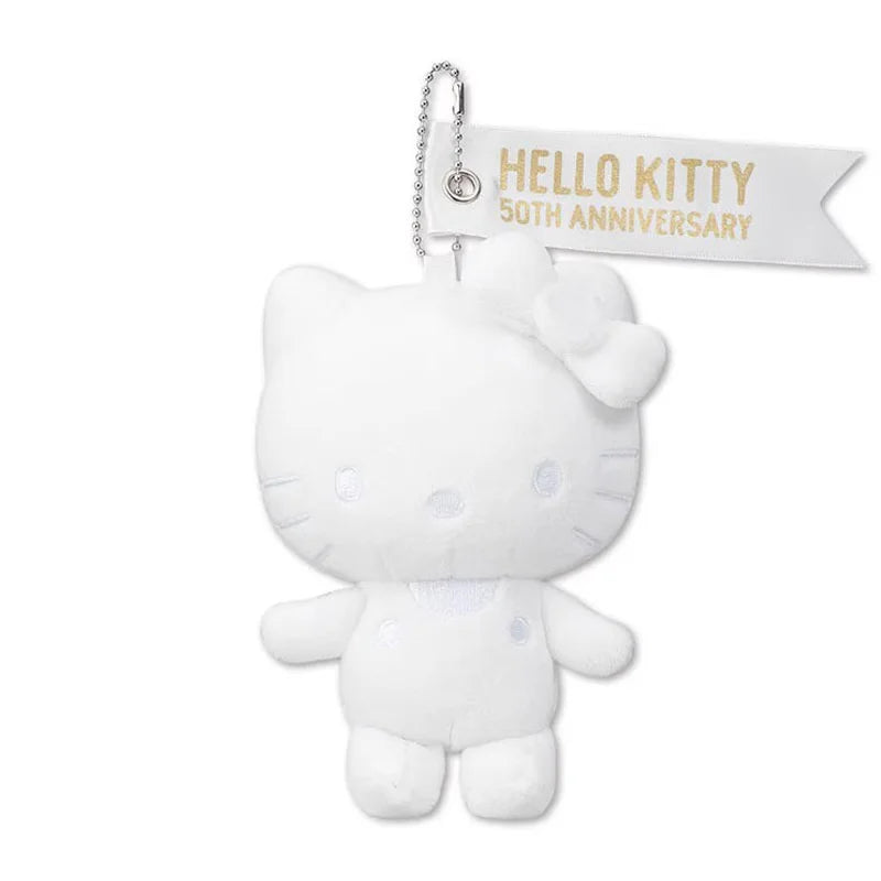 Hello Kitty 50th Anniversary Keychain – Kawaii Anime Bag Pendant for Girls & Gifts - Image 6