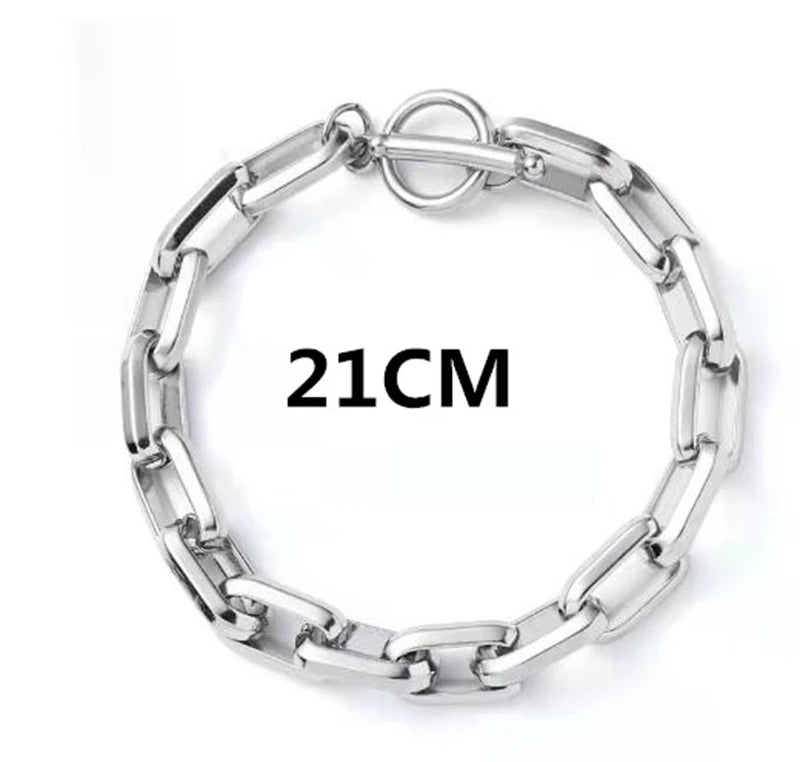 Titanium Steel Hip-hop Bracelet - Image 8