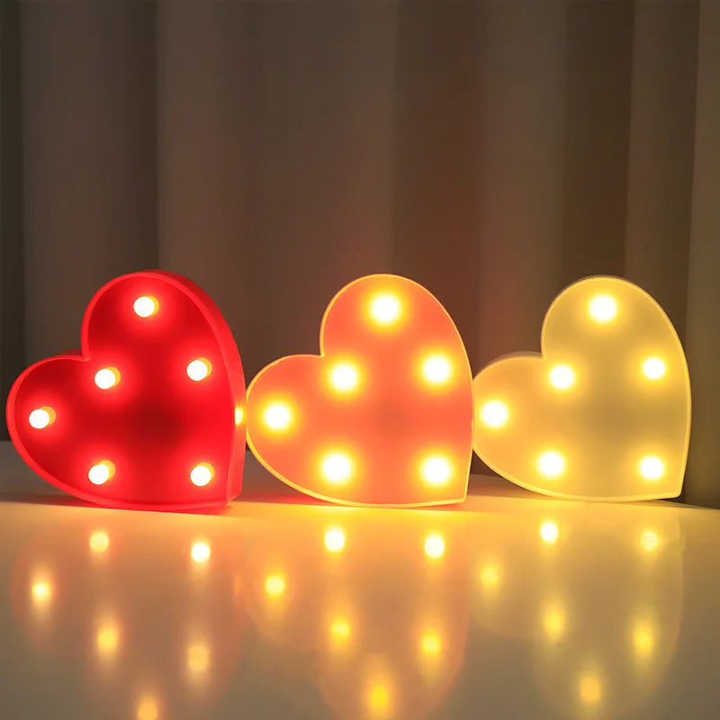 Love Heart LED Lamp - Image 4