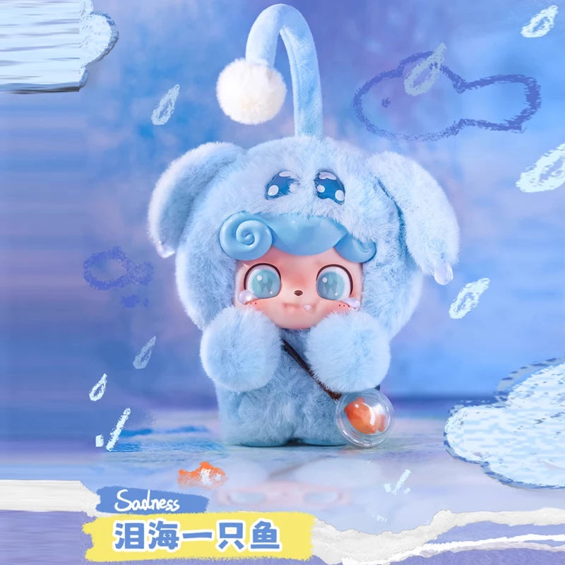 Jotoys Q Baby Emotional Hairy Monster Blind Box Series – Cute Backpack Ornament & Keychain Surprise Gift - Image 12