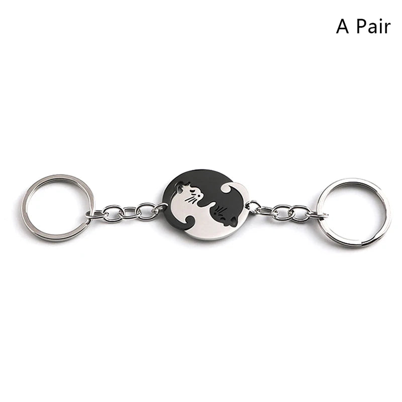 Cute Hug Cat Keychain - Image 7