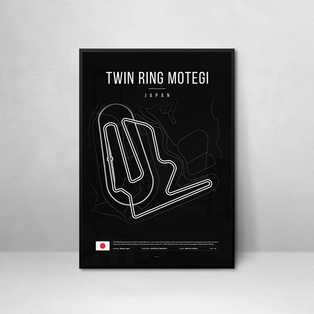 ROSHK F1 World Race Track Canvas Print – Modern Wall Art Poster for Racing Fans - Image 37