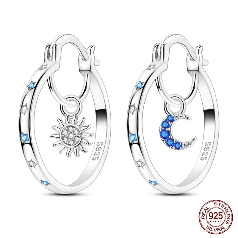 New 925 Sterling Silver Tassel Earrings – Love Heart, Star, Moon, Dragonfly & Tulip Designs - Image 7