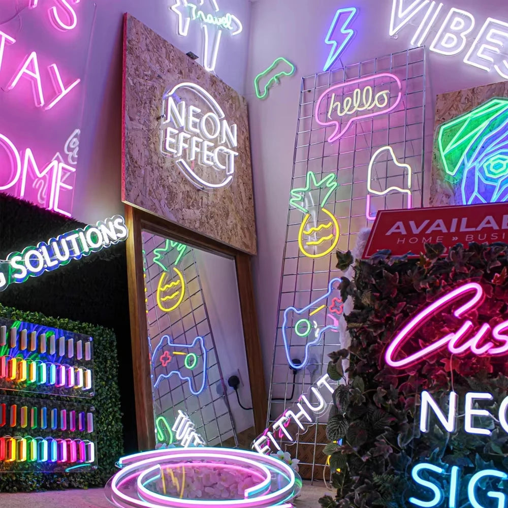 Custom Private Neon Signs – Dimmable LED Light for Home, Events, or Business Branding - Image 4