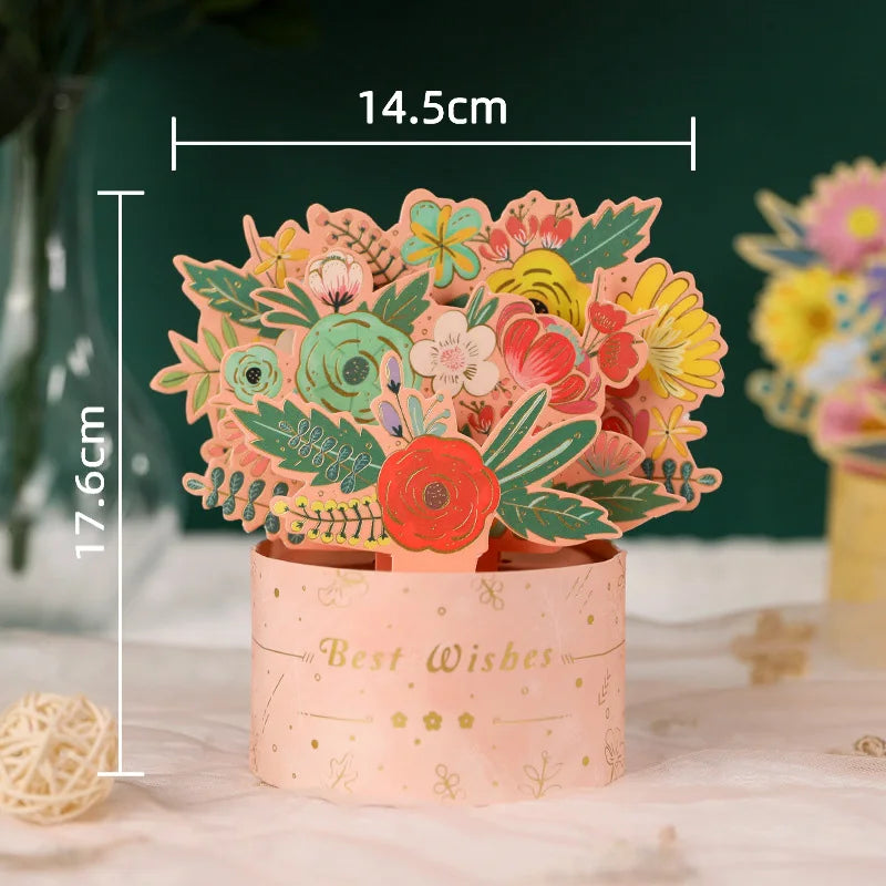 Hot 3D Creative Card – Valentine's Day, Wedding Invitation & Thank You Card - Image 16