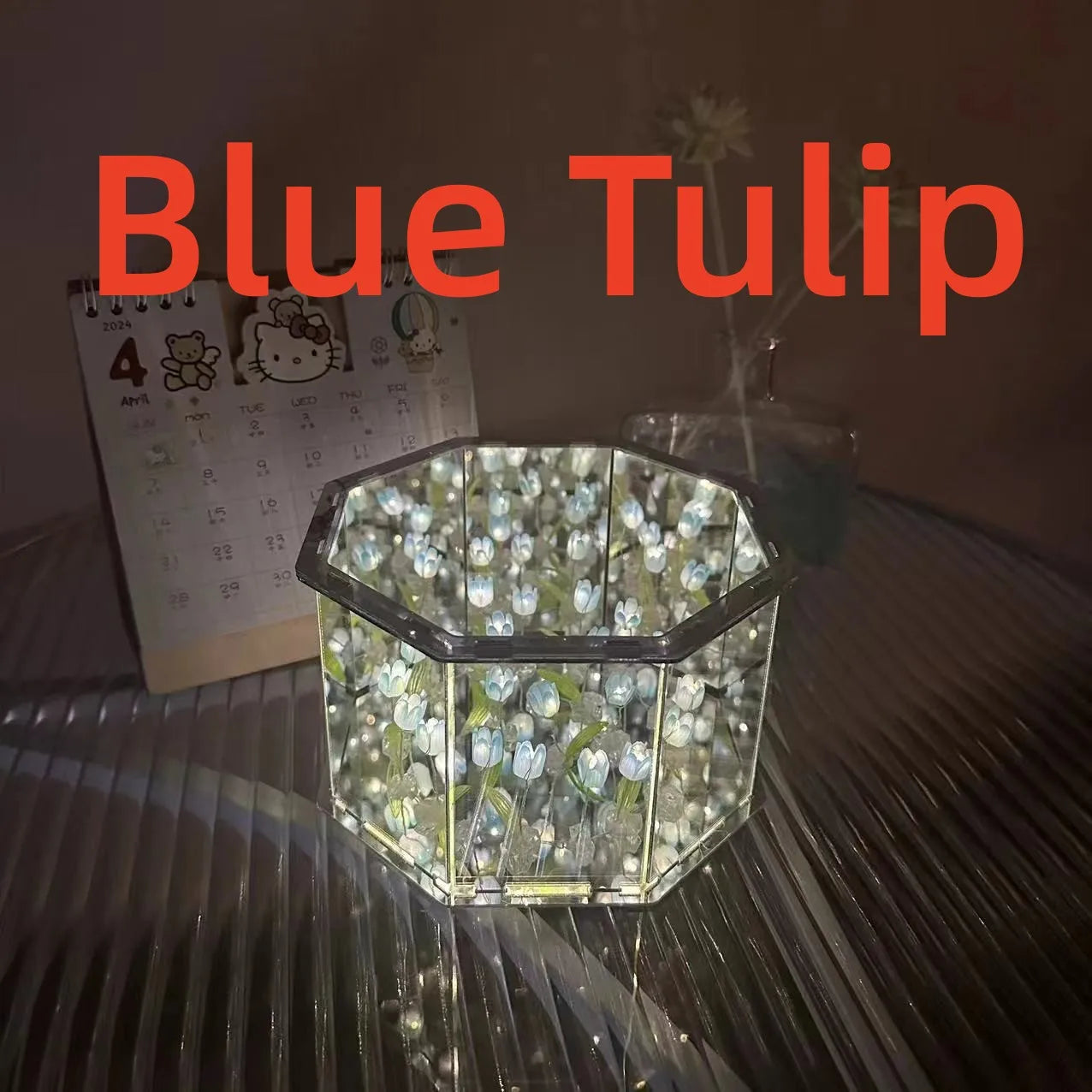 New DIY Tulip Mirror Cube Lamp - Image 7