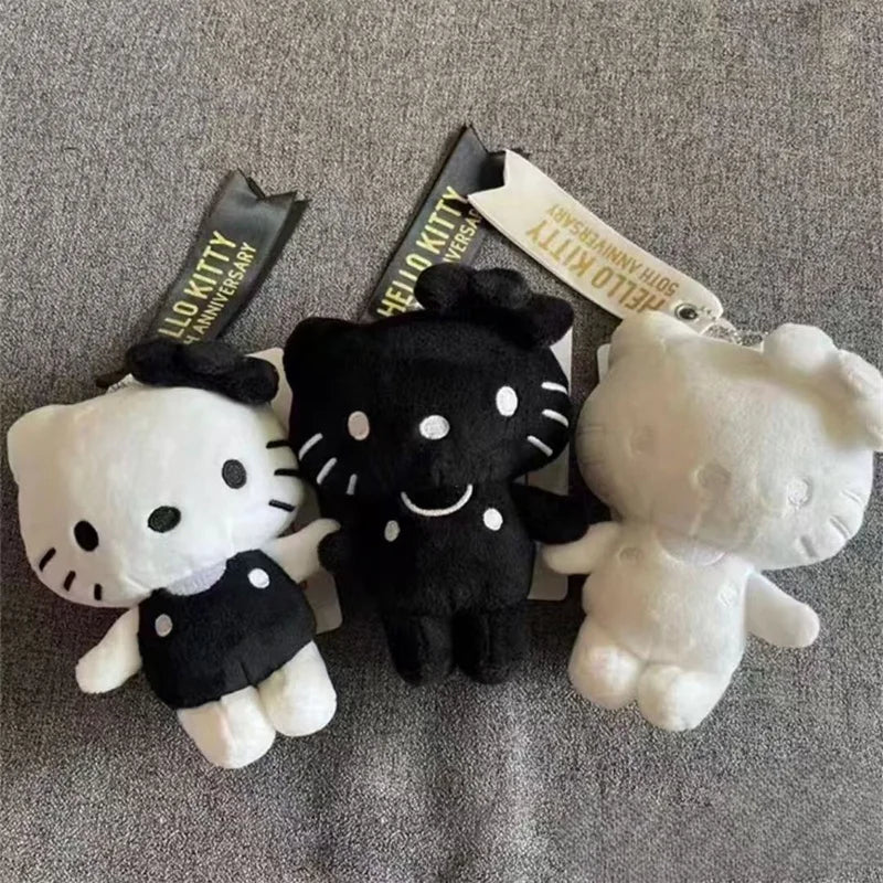 Hello Kitty 50th Anniversary Keychain – Kawaii Anime Bag Pendant for Girls & Gifts - Image 2