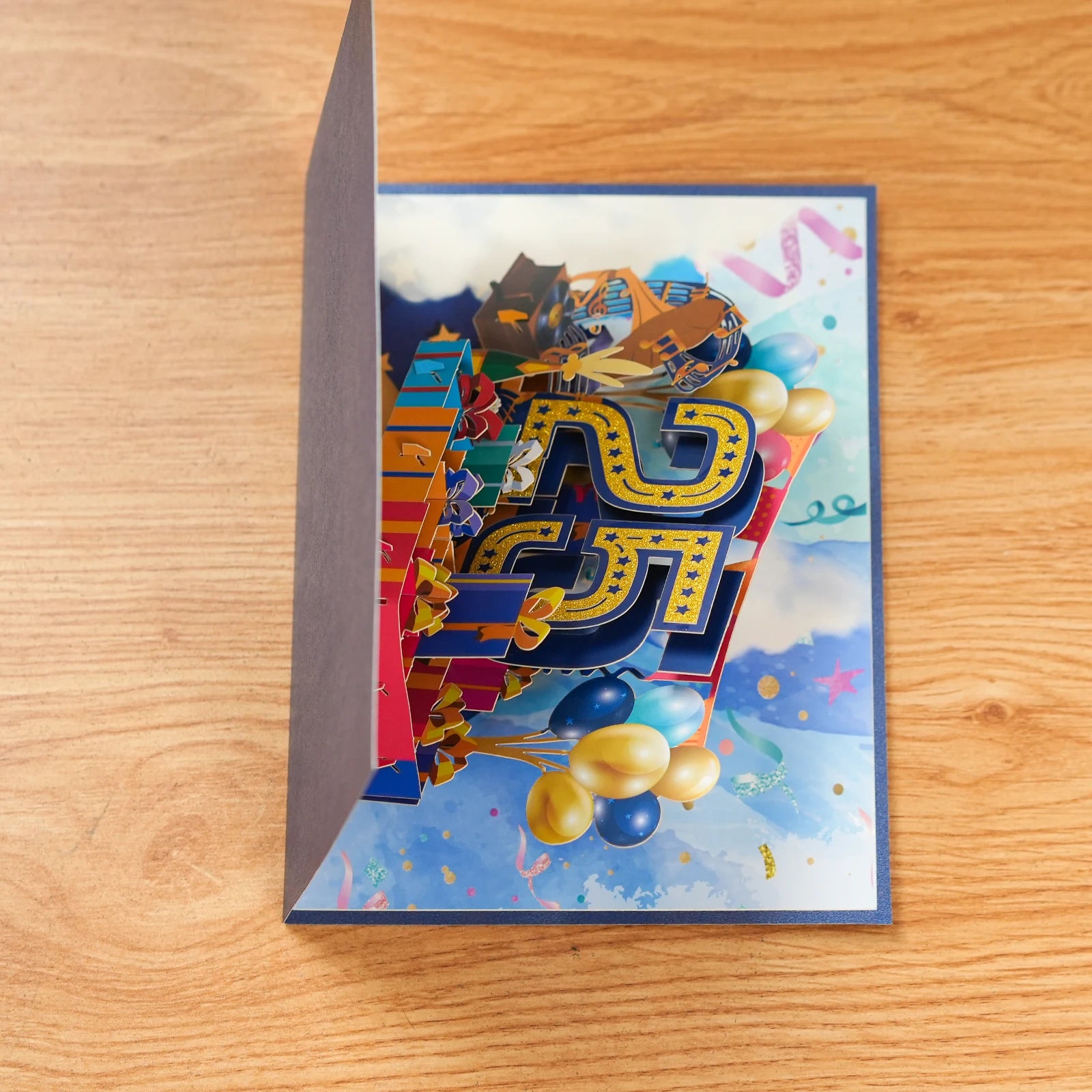 Anniversary & Birthday Pop-Up Number Card – 1st, 18th, 21st Celebration Greeting Card - Image 6