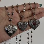 Romantic Heart Locket Pendant