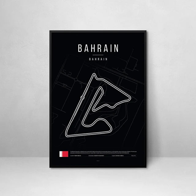 ROSHK F1 World Race Track Canvas Print – Modern Wall Art Poster for Racing Fans - Image 8