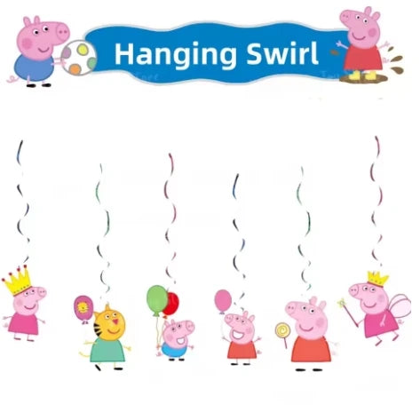 Peppa Pig Birthday Party Set – Kids’ Party Supplies with Speaker, Plates, Cups & Decorations - Image 25