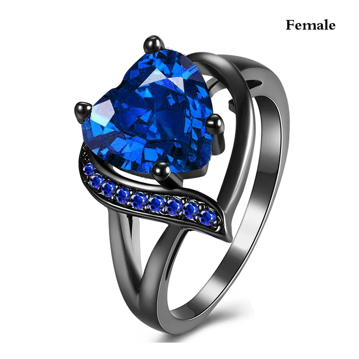 Fashion Couple Rings – Romantic Heart & Celtic Dragon Design Wedding Jewelry for Men & Women - Image 9