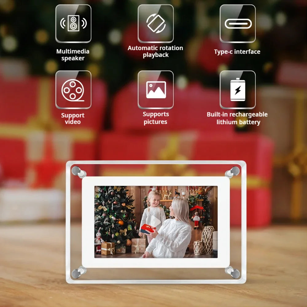 Acrylic Digital Photo Frame - Image 5