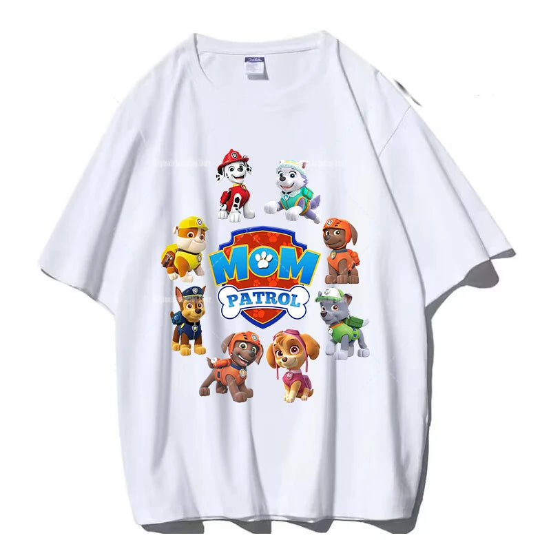 Paw Patrol Family T-Shirts – Matching Dad & Mom Cartoon Tees for Birthday Parties & Summer Outfits - Image 13